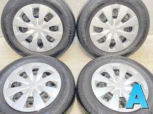 中古タイヤ サマータイヤ ホイールセット 4本セット 195/65R15 トヨタ純正 P8 15x6.0 100-5穴 ダンロップ エナセーブ EC204