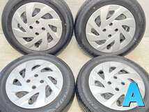 中古タイヤ サマータイヤ ホイールセット 4本セット 175/65R15 トヨタ純正 15x5.0 100-4穴 ダンロップ エナセーブ EC204_画像1