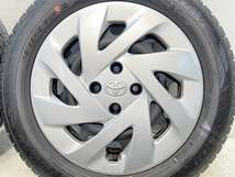 中古タイヤ サマータイヤ ホイールセット 4本セット 175/65R15 トヨタ純正 15x5.0 100-4穴 ダンロップ エナセーブ EC204_画像6