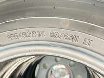 中古タイヤ サマータイヤ 4本セット 155/80R14 88/86LT トーヨータイヤ トーヨーH11_画像5