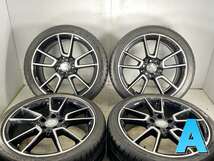 中古タイヤ サマータイヤ ホイールセット 4本セット 225/40R19 メルセデス・ベンツ純正 19x7.5 33 112-5穴 ダンロップ SPORT MAXX RT MO_画像1