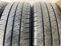 中古タイヤ サマータイヤ 4本セット 195/80R15 8PR107/105R ミシュラン AGILIS_画像3