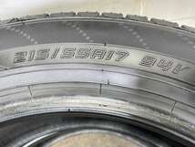 中古タイヤ サマータイヤ 2本セット 215/55R17 ダンロップ エナセーブ EC204_画像4