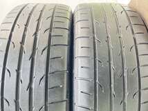 中古タイヤ サマータイヤ 2本セット 225/45R18 ダンロップ ディレッツァ DZ102_画像3