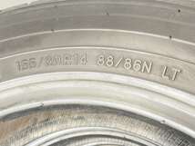 中古タイヤ サマータイヤ 4本セット 155/80R14 88/86N LT トーヨータイヤ H11_画像5