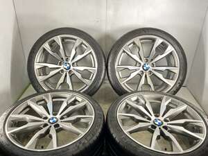 中古タイヤ サマータイヤ ホイールセット 4本セット 245/40R20 BMW純正 20x8.5 38 120-5穴 ミシュラン パイロットスーパースポーツ