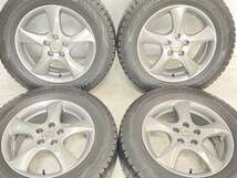 中古タイヤ スタッドレスタイヤ ホイールセット 4本セット 195/65R15 トップラン 15x6.0 43 100-5穴 DUNLOP ウィンターマックス WM02_画像1