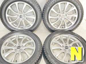 中古タイヤ スタッドレスタイヤ ホイールセット 4本セット 205/55R16 　 BALMINUM 16x6.5 48 100-5穴 ブリヂストン ブリザック VRX2