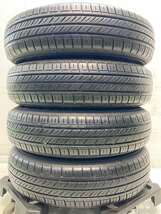 中古タイヤ サマータイヤ ホイールセット 4本セット 145/80R13 スズキ純正 13x4.0 100-4穴 ダンロップ エナセーブ EC300_画像3