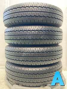 中古タイヤ サマータイヤ 4本セット 165/80R14 97/95LT ダンロップ SP LT30 A