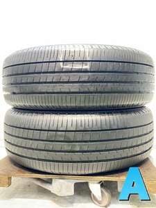 中古タイヤ サマータイヤ 2本セット 225/60R18 ダンロップ ヴューロ VE304