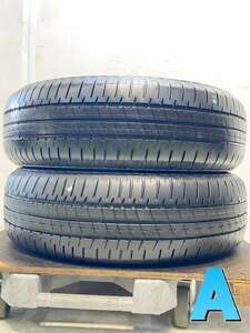 中古タイヤ サマータイヤ 2本セット 185/65R15 ブリヂストン エコピア NH200C