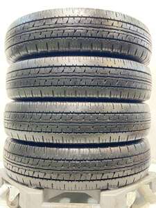 中古タイヤ サマータイヤ 4本セット 155/80R14 88/86LT ダンロップ エナセーブVAN01