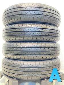 中古タイヤ サマータイヤ 4本セット 155/80R14 88/86 LT ヨコハマ ブルーアースVAN RY55