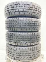 中古タイヤ スタッドレスタイヤ ホイールセット 4本セット 185/65R15 キャロウィン S7 15x5.5 100/114.3-4穴 DUNLOP WM02_画像3