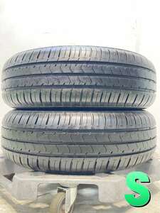 中古タイヤ サマータイヤ 2本セット 185/60R15 ブリヂストン エコピア NH100C