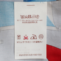 LOUIS VUITTON 未使用 半袖シャツ 52 ダミエグラフィット ガストンV SHIRT イタリア製 メンズ ルイヴィトン フラッグ LV 質屋 神戸つじの_画像7