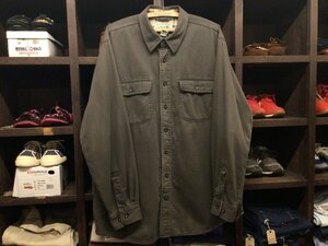 L.L.BEAN COTTON SHIRT SIZE L エルエルビーン コットン シャツ ワーク ハンティング アウトドア チェック 裏地