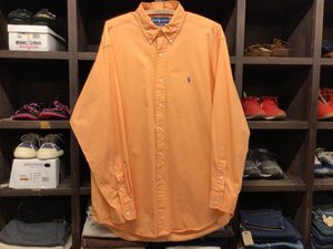 90’S RALPH LAUREN BLAKE B.D COTTON SHIRT SIZE L ラルフ ローレン ブレイク ボタンダウン コットン シャツ ビンテージ