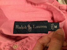 90’S RALPH LAUREN B.D COTTON SHIRT SIZE M ラルフ ローレン ボタンダウン コットン シャツ ビンテージ_画像5