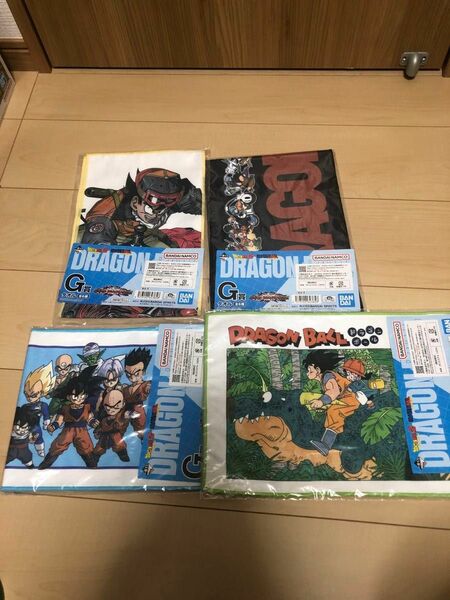 一番くじ ドラゴンボール VSオムニバスアメイジング G賞 タオル 4種セット