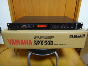 YAMAHA SPX50D 元箱、取説付き ヤマハ