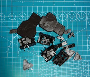  Kotobukiya line arc white green to1/72 Armored Core misa il left right 