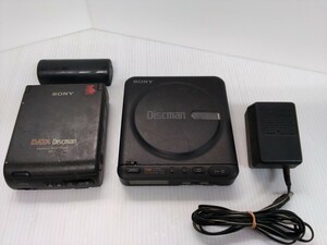 SONY　ソニー　Discman　ディスクマン　D-22　DATA Discman　DD-1　CDプレーヤー　Electronic Book Player　動作未確認　ジャンク　現状品