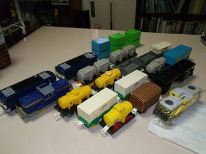  Plarail electric locomotive . cargo vehicle together extra attaching 