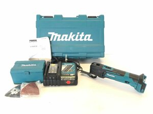 makita マキタ TM41D マルチツール 切断機 多目的 100V 電動工具 充電器 アタッチメント付き