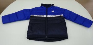 C3-14052 adidas アディダス ボーイズ パデット ジャケット 130㎝ ブルー ネイビー 男の子