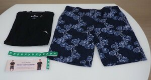 C398-587052 トミーバハマ tommybahama 半袖 ルームウェア US/XL JP/XXL 部屋着 綿100%