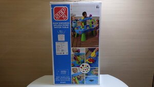 F161-48517 展示品 ステップ2 レイン シャワーズ スプラッシュ ポンド ウォーターテーブル 子ども 夏 庭 水遊び