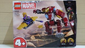 M189-56499 LEGO レゴ スーパー・ヒーローズ マーベル アイアンマン・ハルクバスターとサノスの対決 76263 ブロック 積木