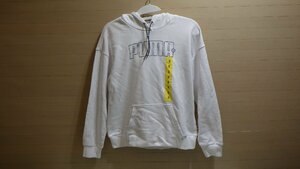 G790-1580113 PUMA プーマ レディース フーディ パーカー US/S JP/M ホワイト トップス 上着 コストコ