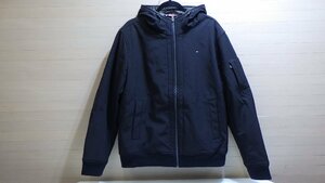 M119-50901 TOMMY HILFIGER トミーヒルフィガー メンズ ソフトシェル ジャケット US/L JP/XL ネイビー アウター