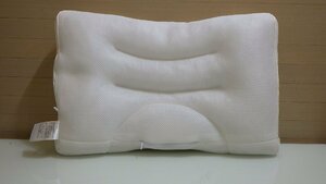 F812-42194 展示品 西川 睡眠博士 首肩フィット枕 (低め) ソフトパイプ 安眠グッズ 横向き寝に優しい しっかりフィット 大きめアーチ型形状