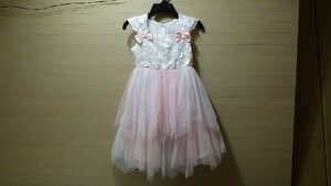 ｋ601-1272256 タグなし JONA ミッシェル ドレス ピンク 5 110cm ワンピース 子供 女の子 キッズ