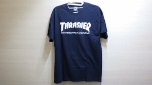 F587-51370 THRASHER スラッシャー メンズ Tシャツ ブラック US/M JP/L 半袖 プリント ロゴ