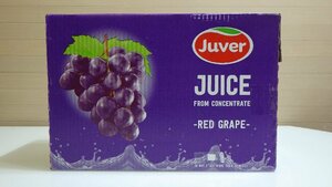 M265-50301 賞味期限2025/11/6 【Juver】ジュベル 100％ レッドグレープジュース 1L×10本入り ブドウジュース フルールジュース