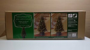 A361-28899 exhibition goods Christmas tree illumination attaching approximately 137cm LED 200 lamp interior * remote control less 