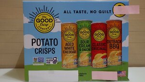 M24-48128 best-before date 2025/1/16gdo Chris p potato chip s variety box 8 pcs insertion .4 kind entering gru ton free snacks 