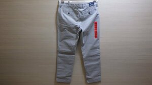 H506-46625 TOMMYHILFIGER トミーヒルフィガー メンズ スラックス W34L32 ウエスト86cm 股下81cm ベージュ パンツ ズボン チノパン