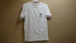 F703-47422 HSNG TEN メンズ SS Tシャツ プリント US/S JP/M ホワイト 綿100％ バックプリント