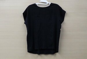 c79-28815 REIRISEE Tシャツ レディース ブラック 黒色 US/L JP/XL 半袖 ※タグ無し