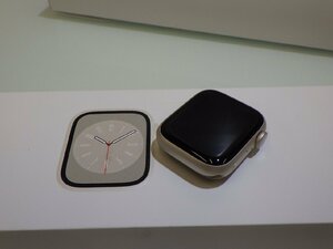 M172-48695 Apple Watch アップル ウォッチ Series 8 41mm アルミニウムケース色:ミッドナイト, スポーツバンド色:ミッドナイト. GPSモデル