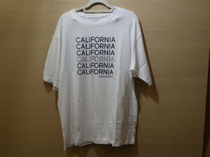 g279-28040〈格安598円スタート!!〉 OCEANPACIFIC オーシャンパシフィック メンズ Tシャツ XXLサイズ 白 ホワイト 半袖