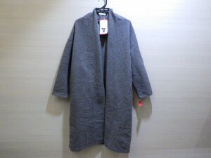 a292-32155 REMZEL LONG Knit レディース ロング ニット コート カーキ US/M JP/L ポリエステル100％ ノーカラー ボタンレス