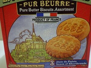 M661-54184 賞味期限2024/10/16 ラ・メール・プラール クッキーアソート (ショートブレッド／サブレ) 500g フランスのバタークッキー