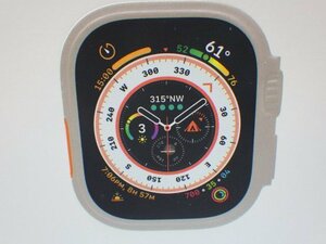 K623-48748 Apple Watch アップル ウォッチ Ultra GPS+Cellular モデル 49mm チタニウムケースとグリーンアルパインループ - S